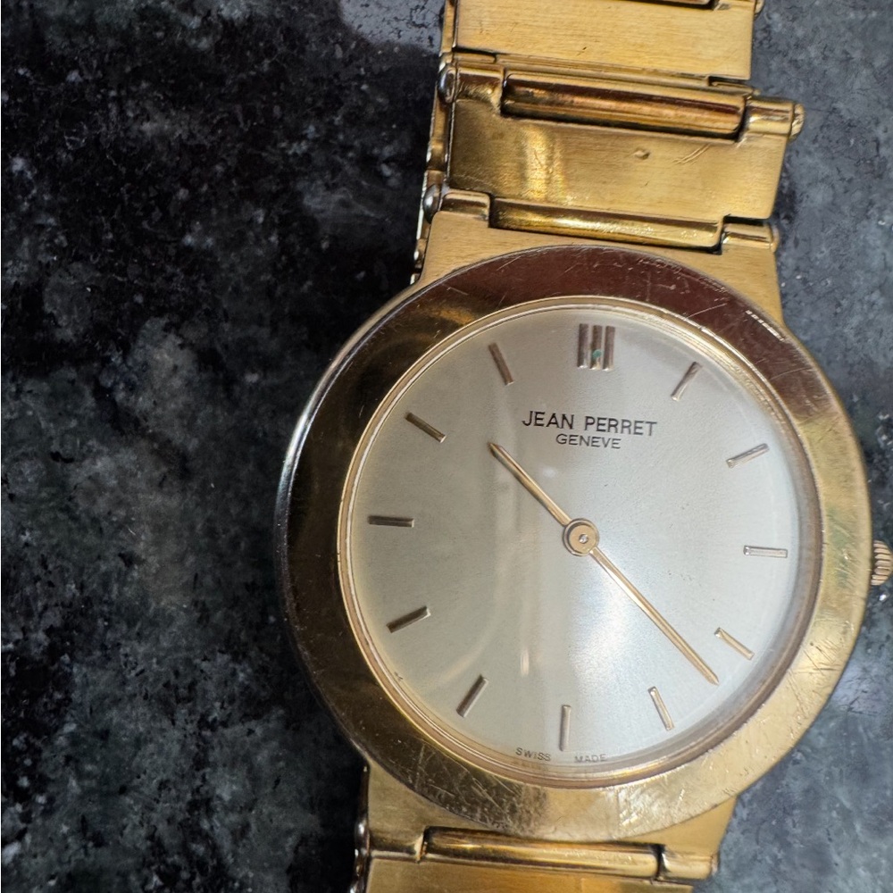Jean Perret Gold-Tone Watch